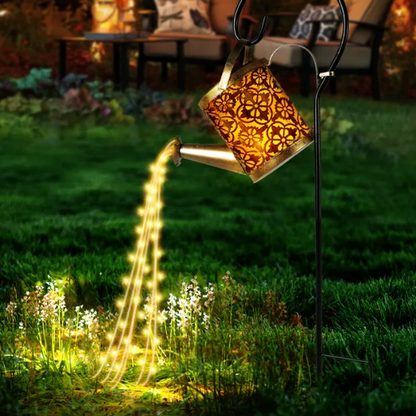 Starry Glow Solar Watering Can