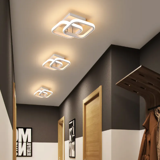 GeoLumina Modern LED Ceiling Fixture