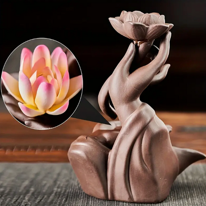 Serenity Lotus Incense Holder