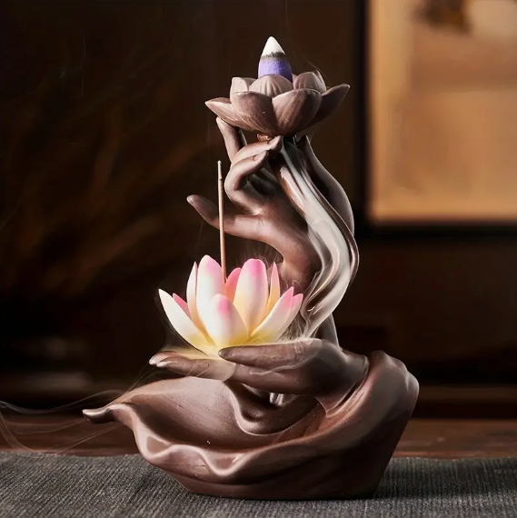 Serenity Lotus Incense Holder