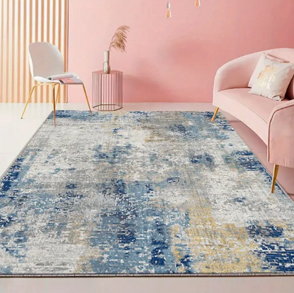 Modern Impressionist Abstract Area Rug